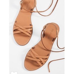 ** NEW ** Madewell Lace Up Sandals  SZ 7